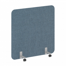 R-line soft Перегородка на металлических опорах, на роликах AP.R-120-120 Romeo 10/Металл Серый 1200*