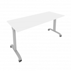 Mobile System Стол складной мобильный СМ-6 Белый/Металл Серый 1600*650*757