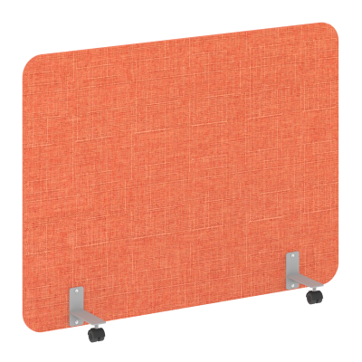 R-line soft Перегородка на металлических опорах, на роликах AP.R-160-120 Romeo 08/Металл Серый 1600*