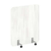 R-line Перегородка на металлических опорах, на роликах DP.R-100-120 Снежная Патина/Металл Серый 1000