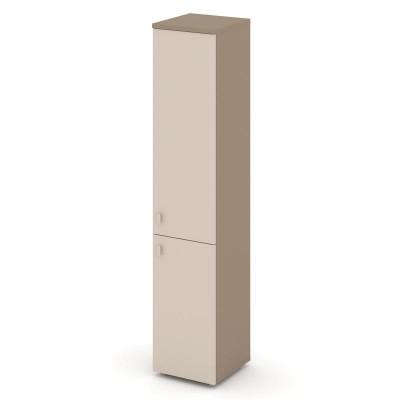 Estetica Шкаф высокий узкий правый ES.SU-1.3 (R) Латте/Капучино 400*420*1977