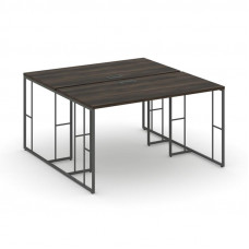 Rift Рабочая станция RF.DRS-001 Дуб Мали/Металл Антрацит 980*1232*750