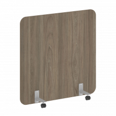 R-line Перегородка на металлических опорах, на роликах DP.R-120-120 Вяз Благородный/Металл Серый 120