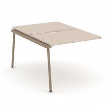 Estetica Двойной наборный элемент рабочей станциии ES.2.NRS-1-VK Капучино/Металл Латте 980*1500*750