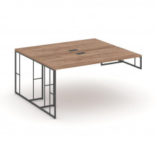 Rift Рабочая станция для опорной тумбы RF.DRSOT-014 Дуб Табак/Металл Антрацит 1580*1432*750