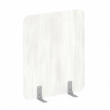 R-line Перегородки на металлических опорах на фетровых подпятниках DP.F-100-120 Снежная Патина/Метал