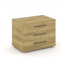 Rift Тумба опорная/приставная RF.TOP-022 Дуб Винченцо/Черный Ручки 700*450*523