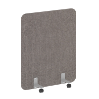 R-line soft Перегородка на металлических опорах, на роликах AP.R-100-120 Romeo 05/Металл Серый 1000*