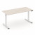 Стол офисный электроподъемный Мув Ап MV.SE-4.7 1580*720*720-1190 Денвер Светлый/Металл Белый