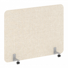 R-line soft Перегородка на металлических опорах, на роликах AP.R-160-120 Romeo 02/Металл Серый 1600*