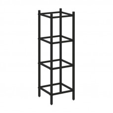 Loft Угловой проходной переходной модуль VR.L-SL.UPK-3.3.2 Металл Черный 446*446*1458