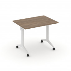 X-Pull Стол складной мобильный X.M-1.7 Дуб Аризона/Металл Белый 980*720*753