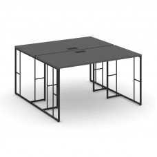 Rift Рабочая станция RF.DRS-014 Антрацит NEW/Металл Черный 1580*1432*750