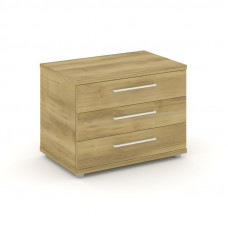 Rift Тумба опорная/приставная RF.TOP-021 Дуб Винченцо/Белый Ручки 600*450*523