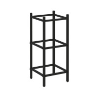 Loft Угловой проходной переходной модуль VR.L-SL.UPK-1.2.1 Металл Черный 446*446*1047