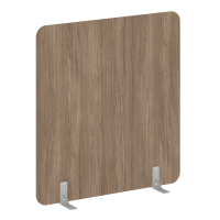 R-line Перегородки на металлических опорах на фетровых подпятниках DP.F-140-150 Дуб Аризона/Металл С