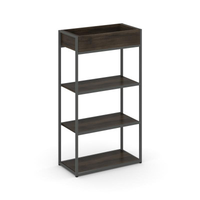 Rift Стеллаж металлический высокий приставной RF.STM-001 Дуб Мали/Металл Антрацит 596*350*1250