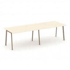Estetica Стол переговорный ES.PRG-2.3-P Сатин/Металл Латте 2760*980*750