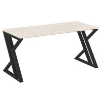 Loft Стол рабочий VR.L-SRZ-4.7 Денвер Светлый/Металл Черный 1580*720*750