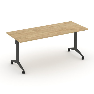 X-Pull Стол складной мобильный X.M-5.7 Тиквуд Светлый/Металл Антрацит 1780*720*753