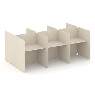 Call center Комплект №6 KC.K-006 Денвер Светлый/Romeo 02 2412*1800*1200