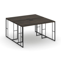 Rift Рабочая станция RF.DRS-011 Дуб Мали/Металл Черный 980*1432*750