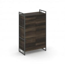 Rift Шкаф 3 ниши широкий RF.SS-31 Дуб Мали/Металл Антрацит/Черный Ручки 798*396*1286