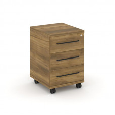 Rift Тумба мобильная усиленная RF.TM-002 Сандал Янтарный/Черный Ручки 416*460*615