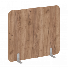 R-line Перегородки на металлических опорах на фетровых подпятниках DP.F-140-120 Дуб Табак/Металл Сер