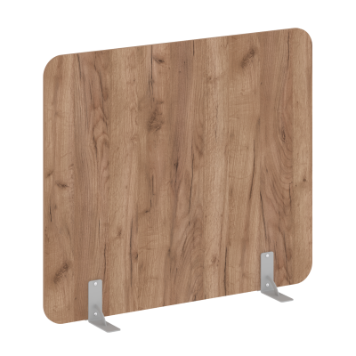 R-line Перегородки на металлических опорах на фетровых подпятниках DP.F-140-120 Дуб Табак/Металл Сер