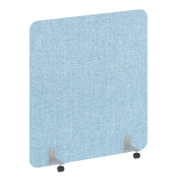 R-line soft Перегородка на металлических опорах, на роликах AP.R-136-150 Romeo 09/Металл Серый 1360*