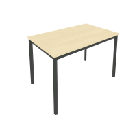 Slim Стол письменный на металлокаркасе С.СП-4 Клен/Металл Антрацит 1180*720*750