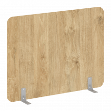 R-line Перегородки на металлических опорах на фетровых подпятниках DP.F-160-120 Тиквуд Светлый/Метал