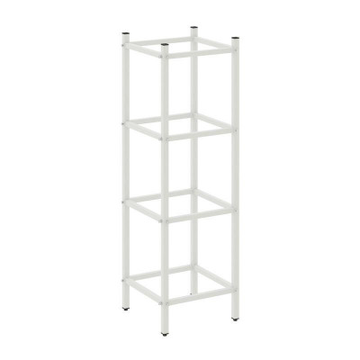 Loft Угловой проходной модуль VR.L-SL.UPK-3.3.3 Металл Белый 446*446*1458