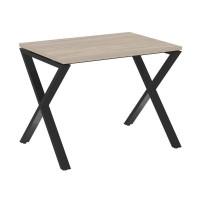 Loft Стол рабочий VR.L-SRX-1.7 Дуб Аттик/Металл Черный 980*720*750