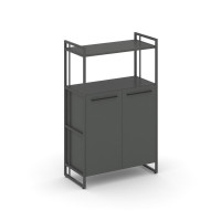 Rift Шкаф 3 ниши широкий RF.SS-32 Антрацит NEW/Металл Антрацит NEW/Черный Ручки 798*396*1286