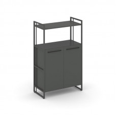 Rift Шкаф 3 ниши широкий RF.SS-32 Антрацит NEW/Металл Антрацит NEW/Черный Ручки 798*396*1286