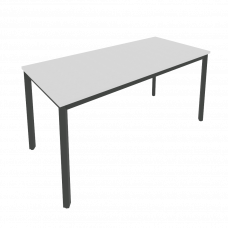 Slim Стол письменный на металлокаркасе С.СП-6 Серый/Металл Антрацит 1580*720*750