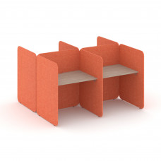 Call center Комплект №5 KC.K-005 Дуб Аттик/Romeo 08 1614*1800*1200