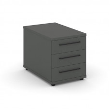 Rift Тумба опорная/приставная RF.TOP-001 Антрацит NEW/Черный Ручки 600*450*523