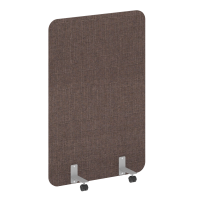 R-line soft Перегородка на металлических опорах, на роликах AP.R-100-150 Romeo 04/Металл Серый 1000*