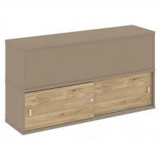 Estetica Надставка на 2 тумбы высокая ES.NV-3.1 Латте/Тиквуд Светлый 1500*410*795