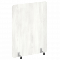 R-line Перегородка на металлических опорах, на роликах DP.R-140-180 Снежная Патина/Металл Серый 1400