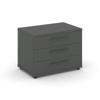 Rift Тумба опорная/приставная RF.TOP-022 Антрацит/Черный Ручки 700*450*523