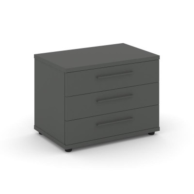 Rift Тумба опорная/приставная RF.TOP-022 Антрацит/Черный Ручки 700*450*523