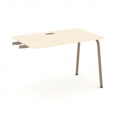 Estetica Стол приставка к опорным тумбам ES.SPR-2-LK Сатин/Металл Латте 1180*730*750