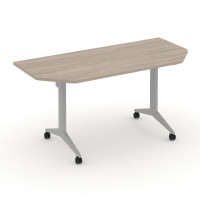 X-Pull Стол складной мобильный X.M-7.T2 Дуб Аттик/Металл Серый 1580*720*753