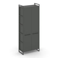 Rift Шкаф 5 ниш широкий RF.SS-51 Антрацит NEW/Металл Антрацит NEW/Черный Ручки 798*396*2010