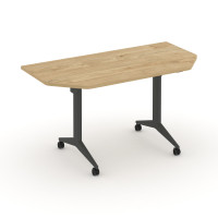 X-Pull Стол складной мобильный X.M-7.T1 Тиквуд Светлый/Металл Антрацит 1440*720*753