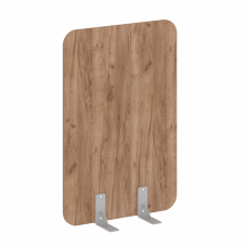 R-line Перегородки на металлических опорах на фетровых подпятниках DP.F-80-120 Дуб Табак/Металл Серы